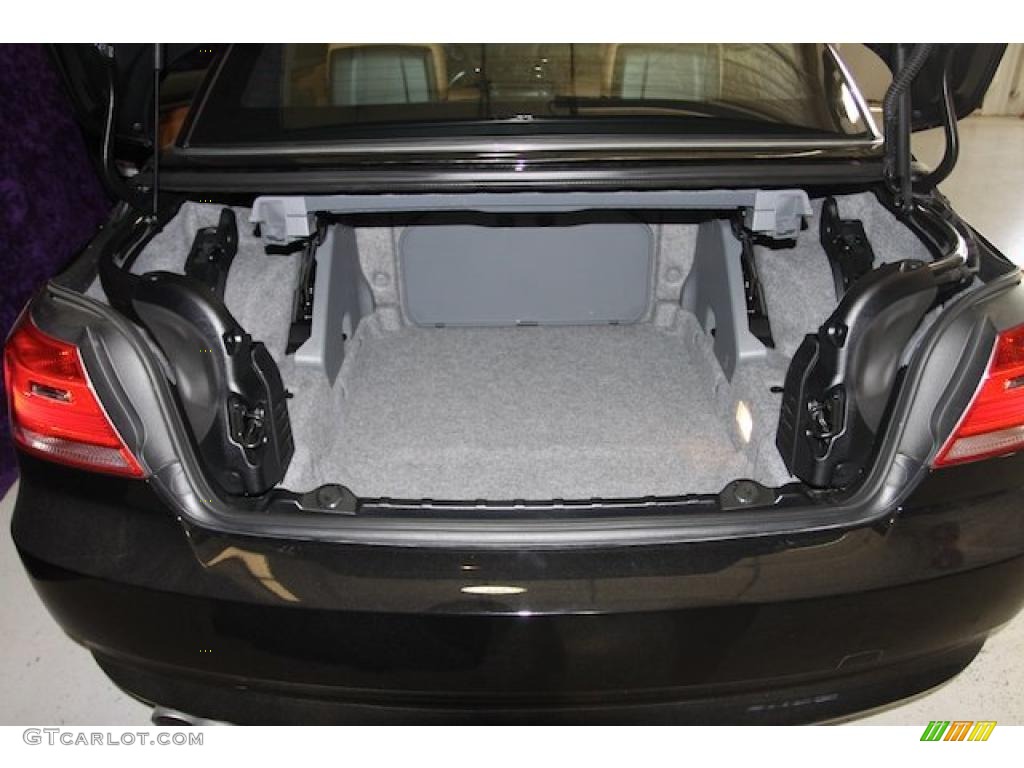 2008 3 Series 328i Convertible - Jet Black / Saddle Brown/Black photo #47