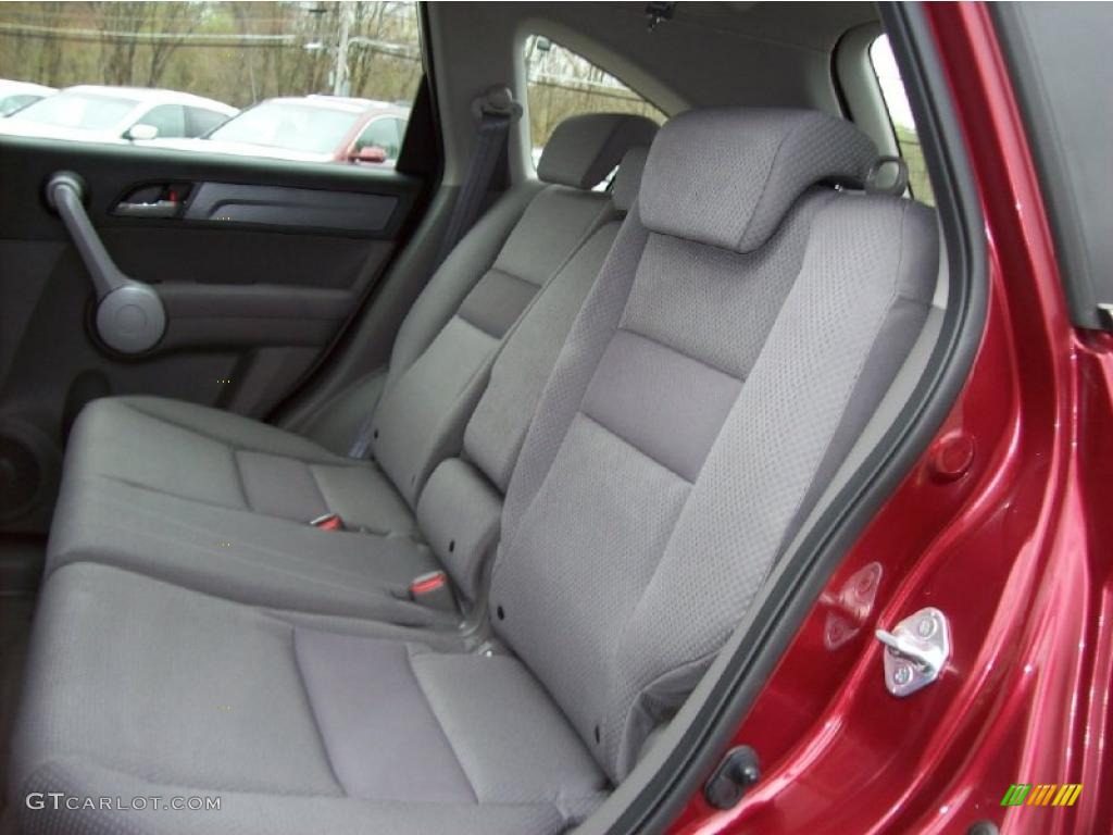 2007 CR-V LX 4WD - Tango Red Pearl / Gray photo #13