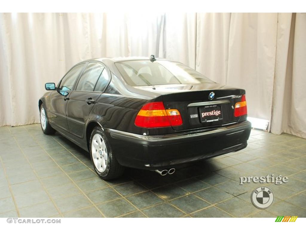 2005 3 Series 325xi Sedan - Jet Black / Black photo #4