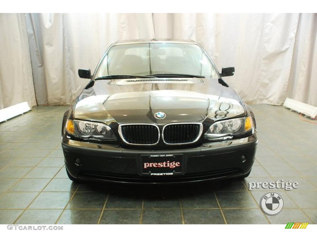 2005 3 Series 325xi Sedan - Jet Black / Black photo #6