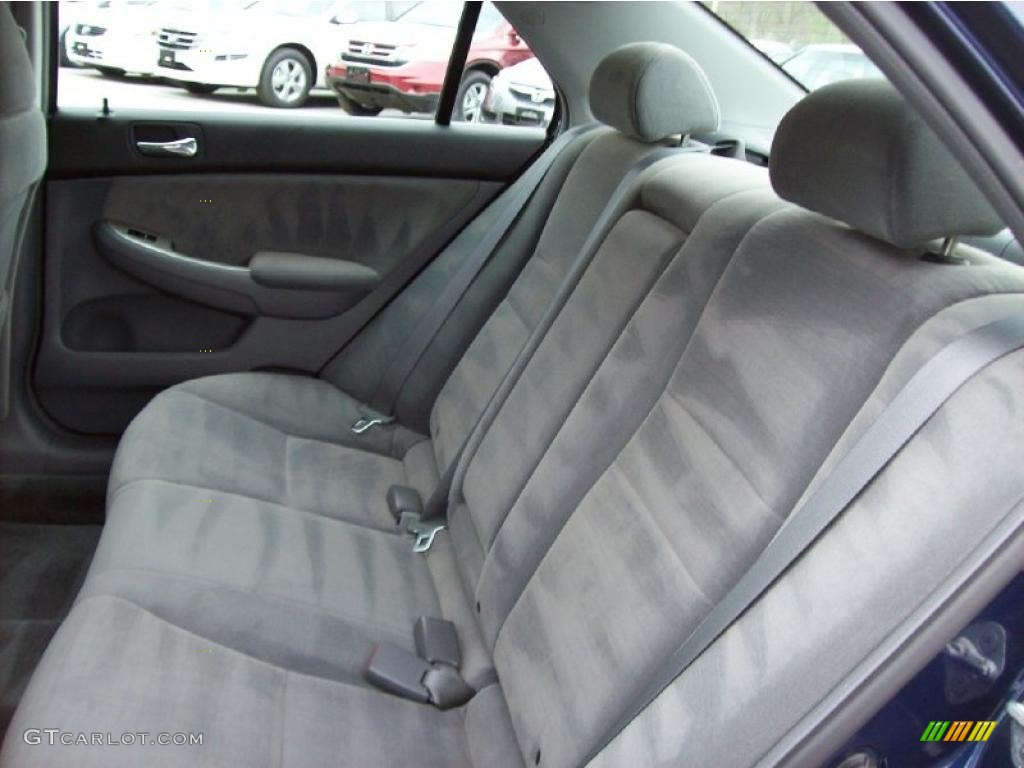 2007 Accord EX Sedan - Royal Blue Pearl / Gray photo #12