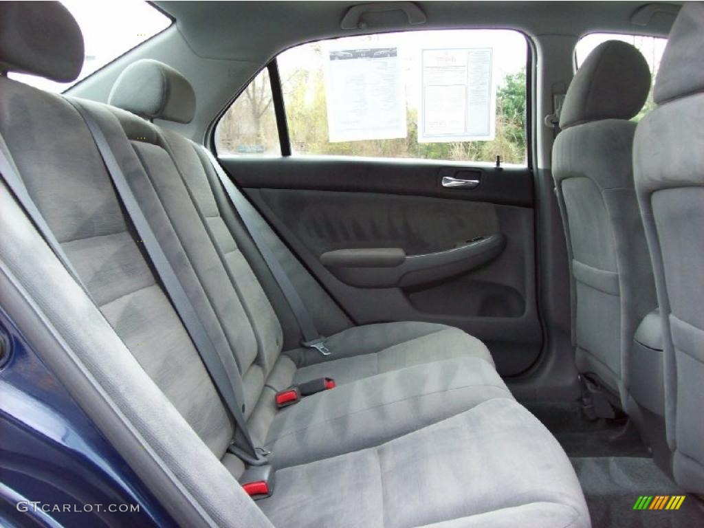 2007 Accord EX Sedan - Royal Blue Pearl / Gray photo #13