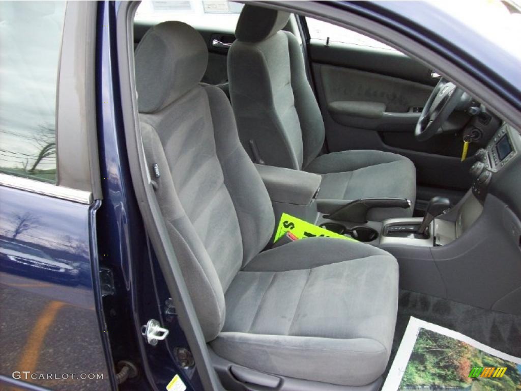 2007 Accord EX Sedan - Royal Blue Pearl / Gray photo #14
