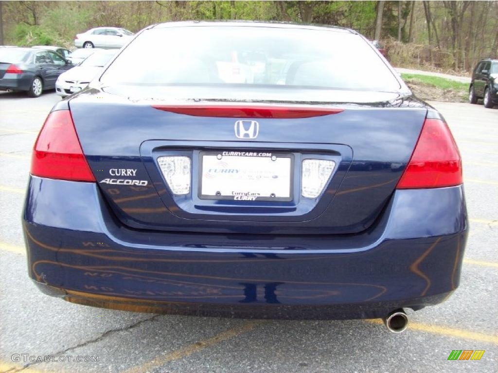 2007 Accord EX Sedan - Royal Blue Pearl / Gray photo #24