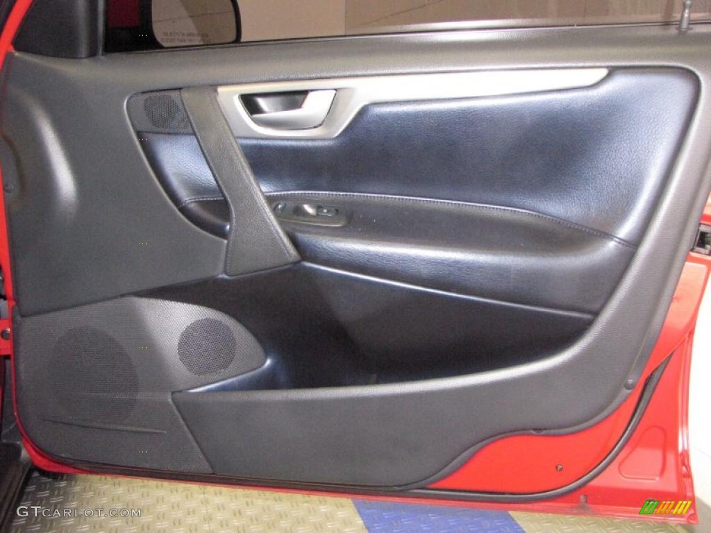 2004 S60 R AWD - Ruby Red Metallic / Nordkap Black/Blue R Metallic photo #15