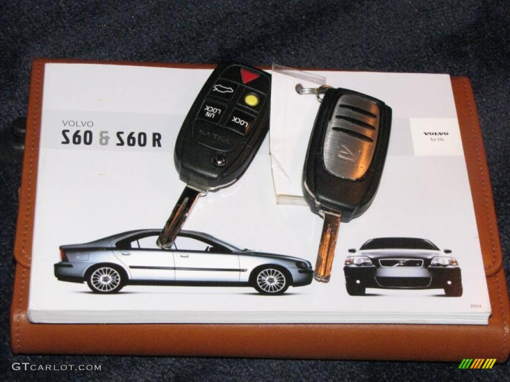 2004 S60 R AWD - Ruby Red Metallic / Nordkap Black/Blue R Metallic photo #20