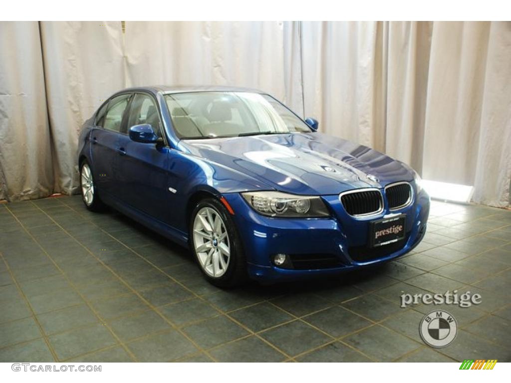 2009 3 Series 328i Sedan - Montego Blue Metallic / Grey Dakota Leather photo #10