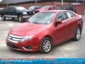 2008 Redfire Metallic Ford Fusion SE V6  photo #18