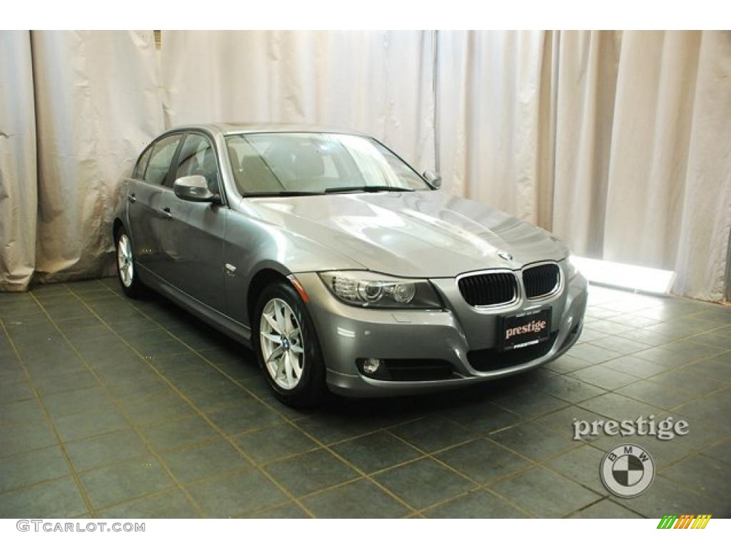 2010 3 Series 328i xDrive Sedan - Space Gray Metallic / Black photo #5