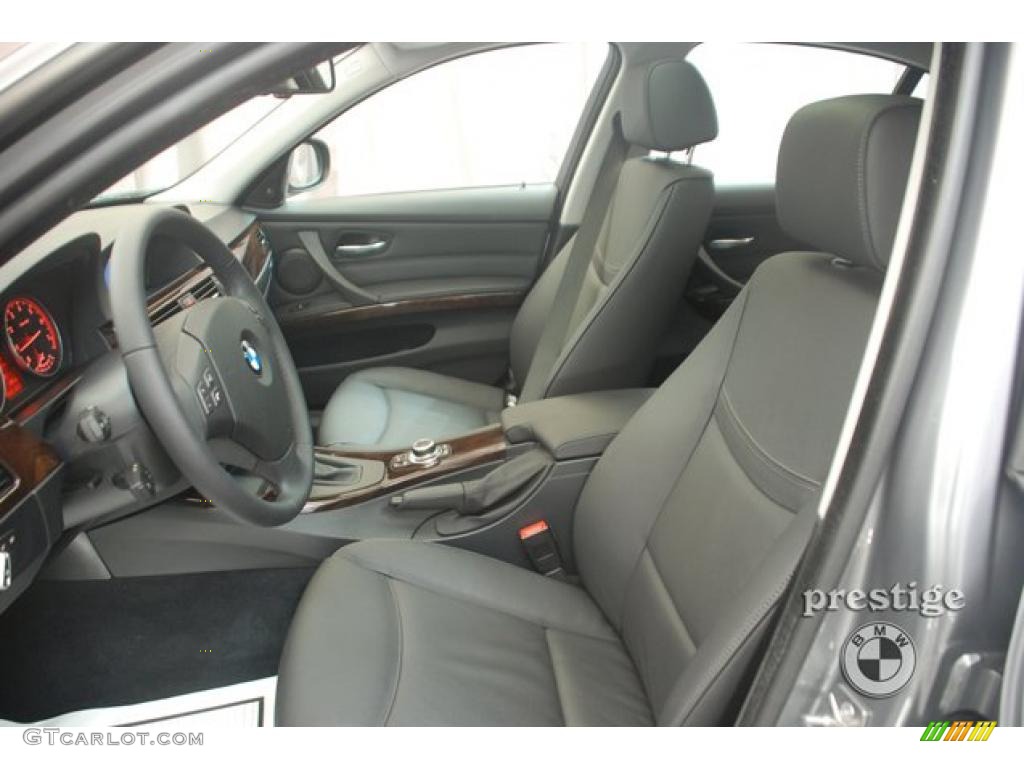 2010 3 Series 328i xDrive Sedan - Space Gray Metallic / Black photo #13