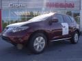 2010 Merlot Red Metallic Nissan Murano SL  photo #1