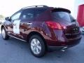 2010 Merlot Red Metallic Nissan Murano SL  photo #3