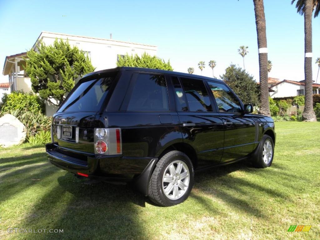 2006 Range Rover HSE - Java Black Pearl / Charcoal/Jet photo #3