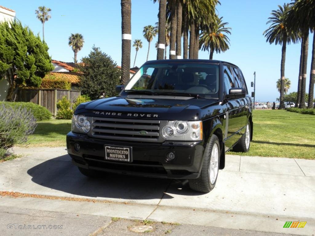 2006 Range Rover HSE - Java Black Pearl / Charcoal/Jet photo #7