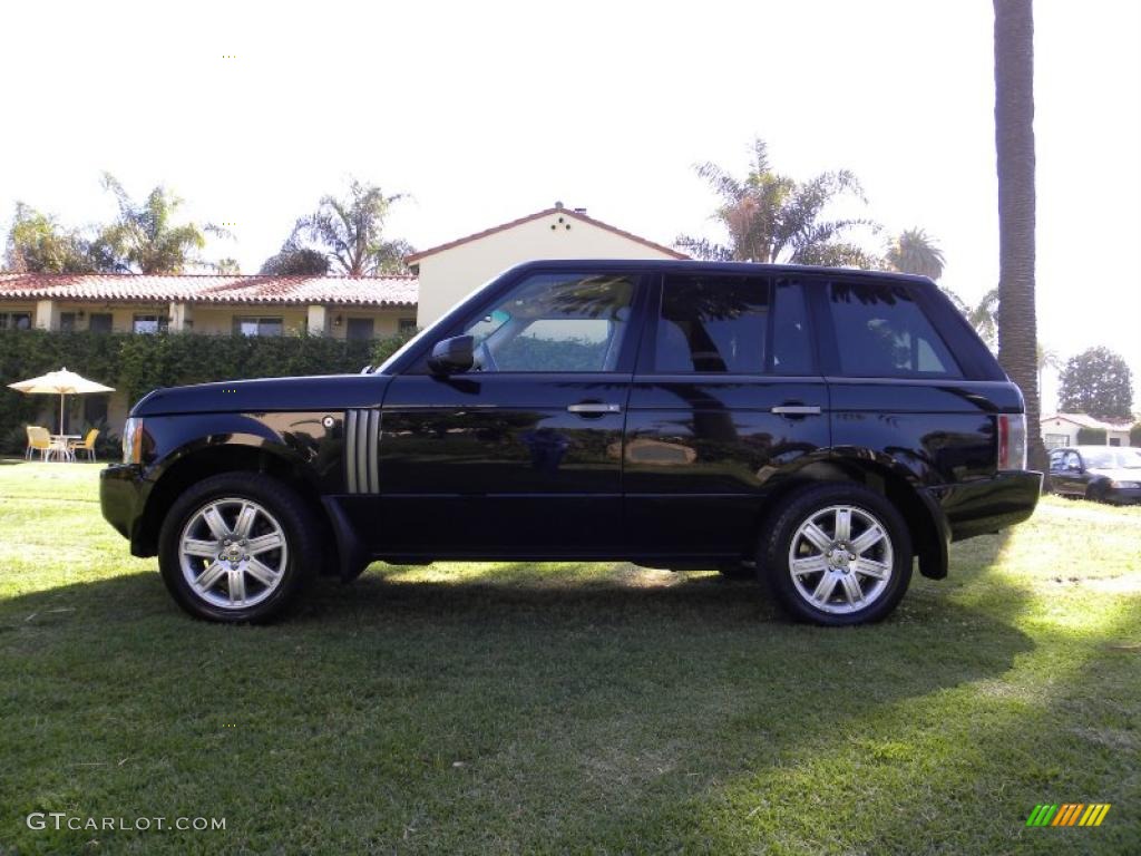 2006 Range Rover HSE - Java Black Pearl / Charcoal/Jet photo #9