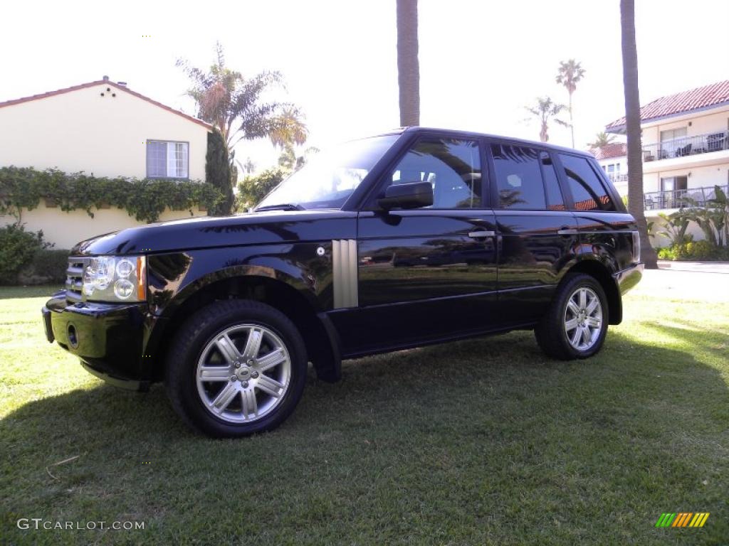2006 Range Rover HSE - Java Black Pearl / Charcoal/Jet photo #11