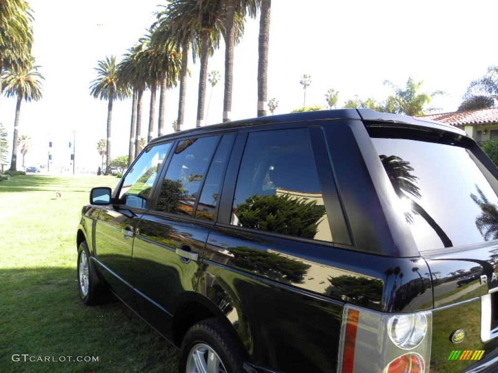 2006 Range Rover HSE - Java Black Pearl / Charcoal/Jet photo #27