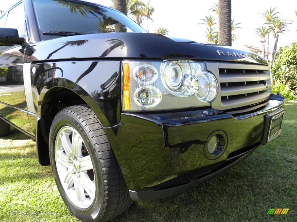 2006 Range Rover HSE - Java Black Pearl / Charcoal/Jet photo #35