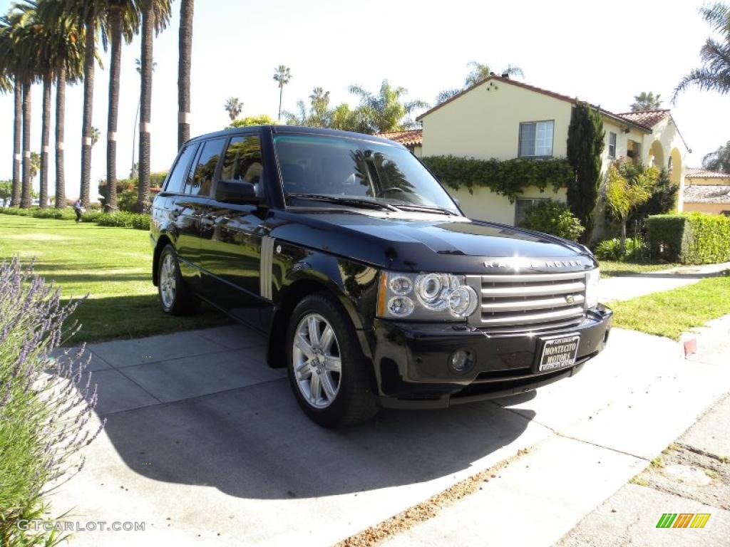 2006 Range Rover HSE - Java Black Pearl / Charcoal/Jet photo #38