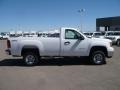 2010 Summit White GMC Sierra 2500HD Work Truck Regular Cab 4x4  photo #3