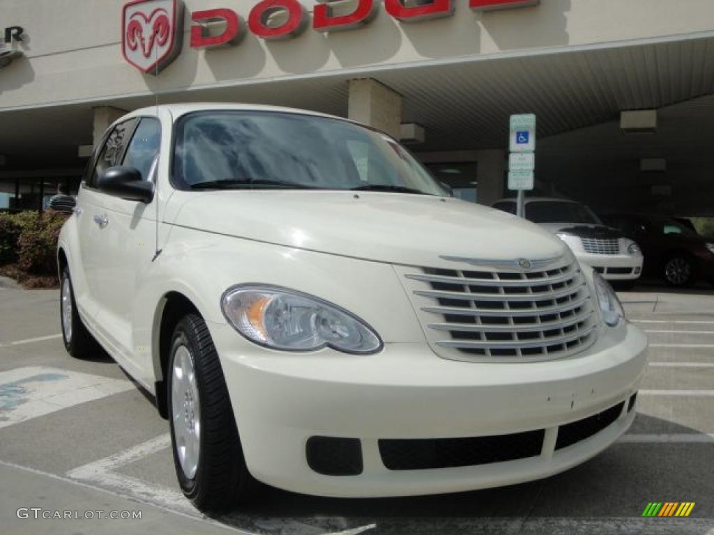 2007 PT Cruiser Touring - Cool Vanilla White / Pastel Slate Gray photo #1