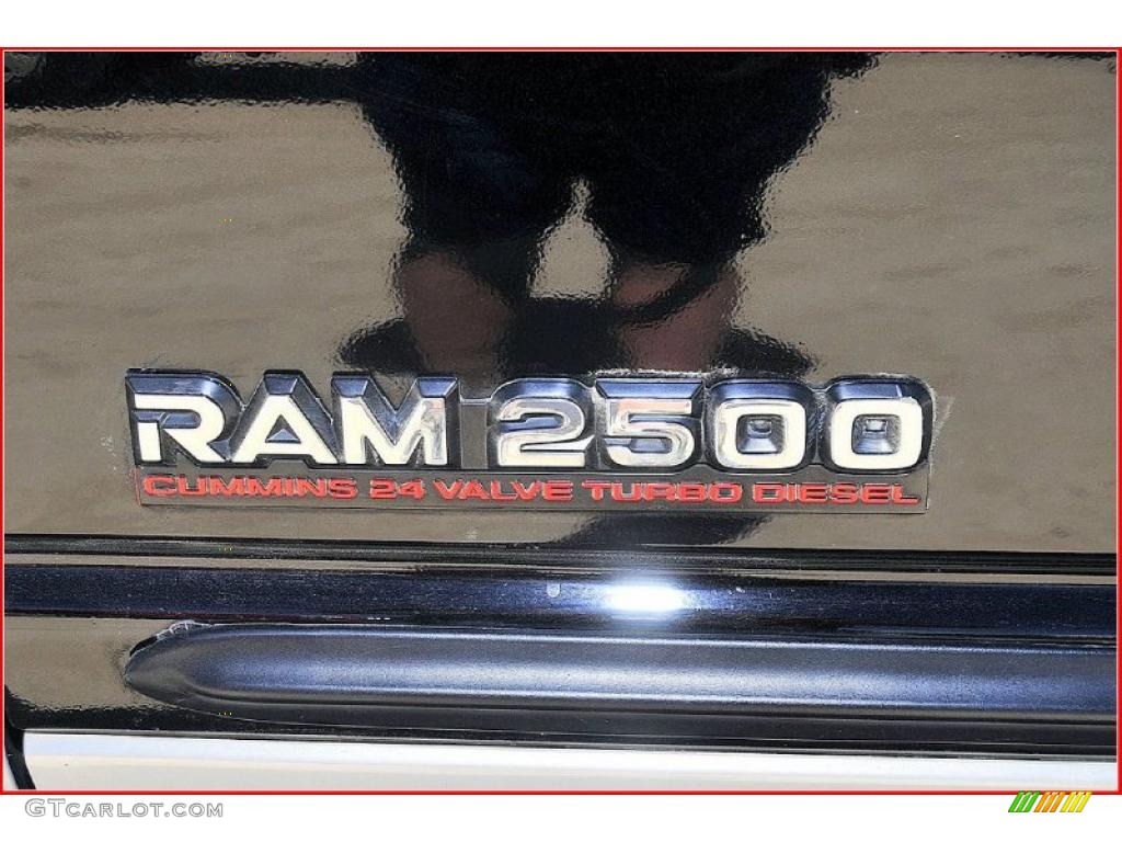 2001 Ram 2500 SLT Quad Cab - Black / Agate photo #10
