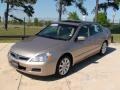 2007 Desert Mist Metallic Honda Accord EX-L V6 Sedan  photo #15