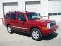 2006 Inferno Red Pearl Jeep Commander Limited 4x4  photo #1