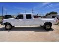 1996 Oxford White Ford F350 XL Crew Cab 4x4 Dually  photo #2