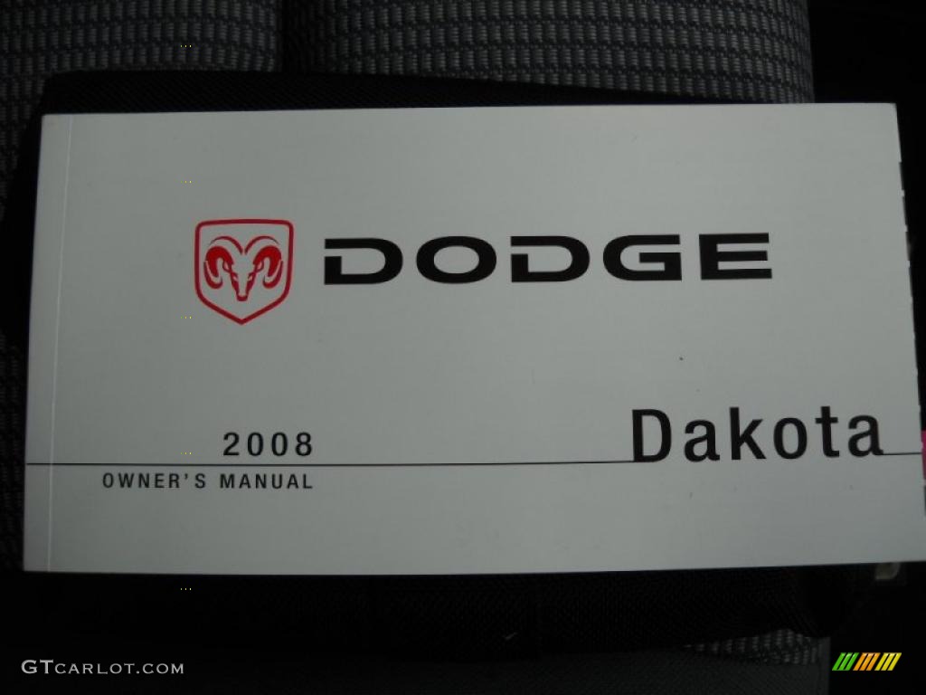 2008 Dakota SLT Crew Cab 4x4 - Brilliant Black / Dark Slate Gray/Medium Slate Gray photo #26