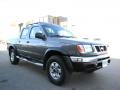 2000 Super Black Nissan Frontier XE Crew Cab 4x4  photo #8