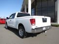 2009 Blizzard White Nissan Titan LE King Cab 4x4  photo #3