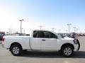 2009 Blizzard White Nissan Titan LE King Cab 4x4  photo #10