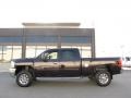 2008 Dark Cherry Metallic Chevrolet Silverado 2500HD LTZ Crew Cab 4x4  photo #1