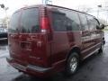 2002 Dark Carmine Red Metallic Chevrolet Express 1500 Passenger Van  photo #6