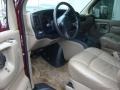 2002 Dark Carmine Red Metallic Chevrolet Express 1500 Passenger Van  photo #10