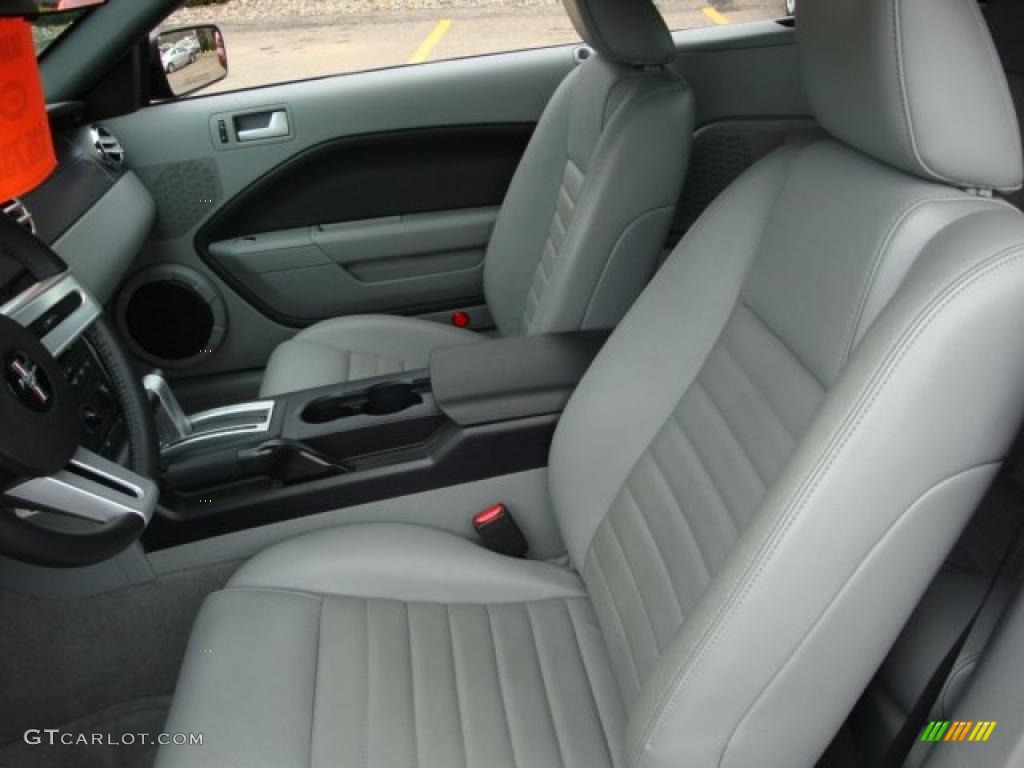 2007 Mustang GT Premium Convertible - Black / Light Graphite photo #7