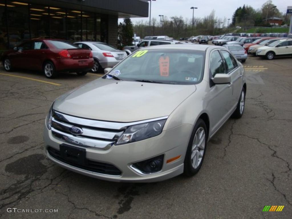 2010 Fusion SEL - Smokestone Metallic / Medium Light Stone photo #11