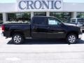 2010 Onyx Black GMC Sierra 1500 SLE Crew Cab  photo #1