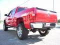 2008 Victory Red Chevrolet Silverado 1500 LTZ Crew Cab 4x4  photo #6