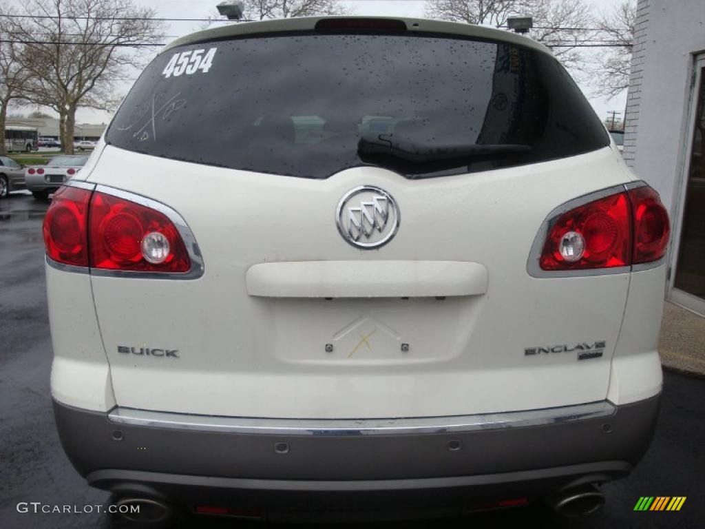 2010 Enclave CXL AWD - White Opal / Ebony/Ebony photo #5