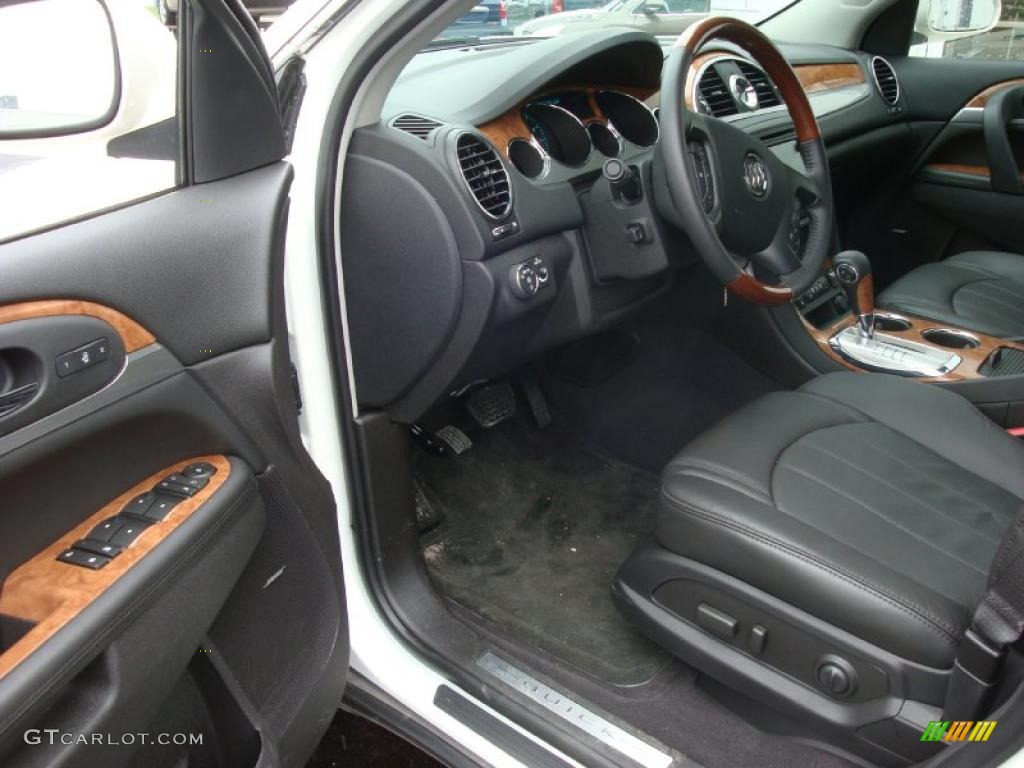 2010 Enclave CXL AWD - White Opal / Ebony/Ebony photo #10