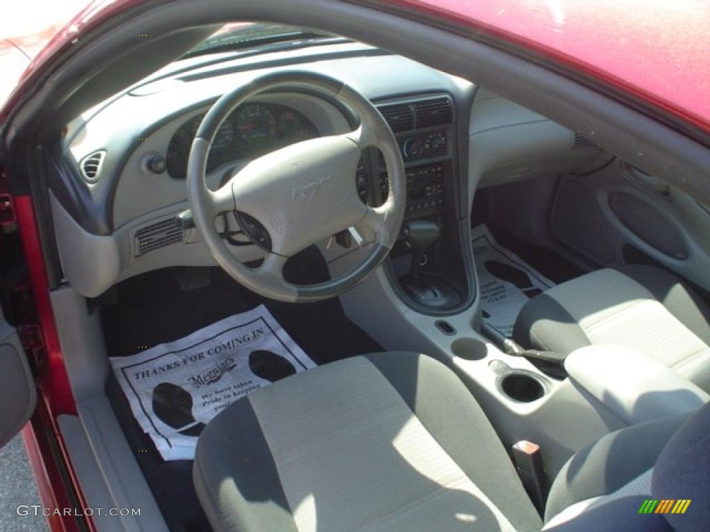 2003 Mustang V6 Coupe - Redfire Metallic / Medium Graphite photo #19