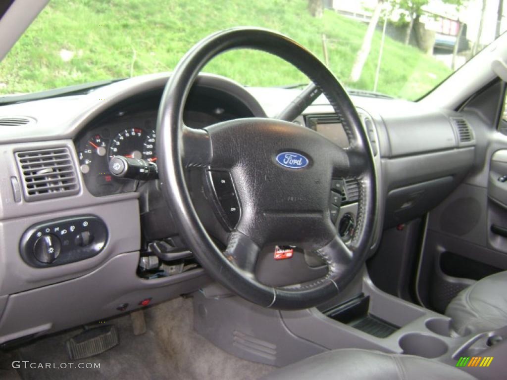 2003 Explorer XLT 4x4 - Silver Birch Metallic / Graphite Grey photo #20
