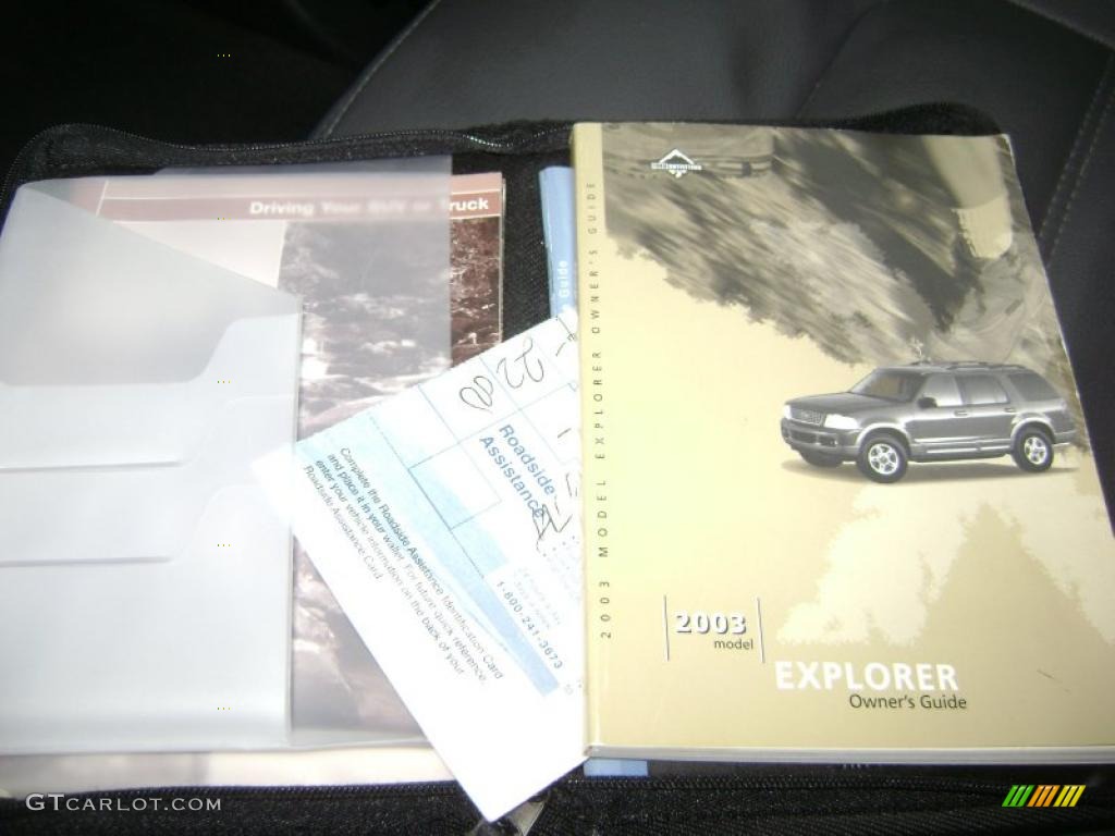 2003 Explorer XLT 4x4 - Silver Birch Metallic / Graphite Grey photo #25