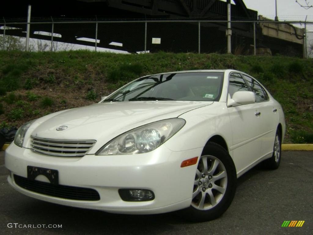 2004 ES 330 - Crystal White / Ivory photo #1