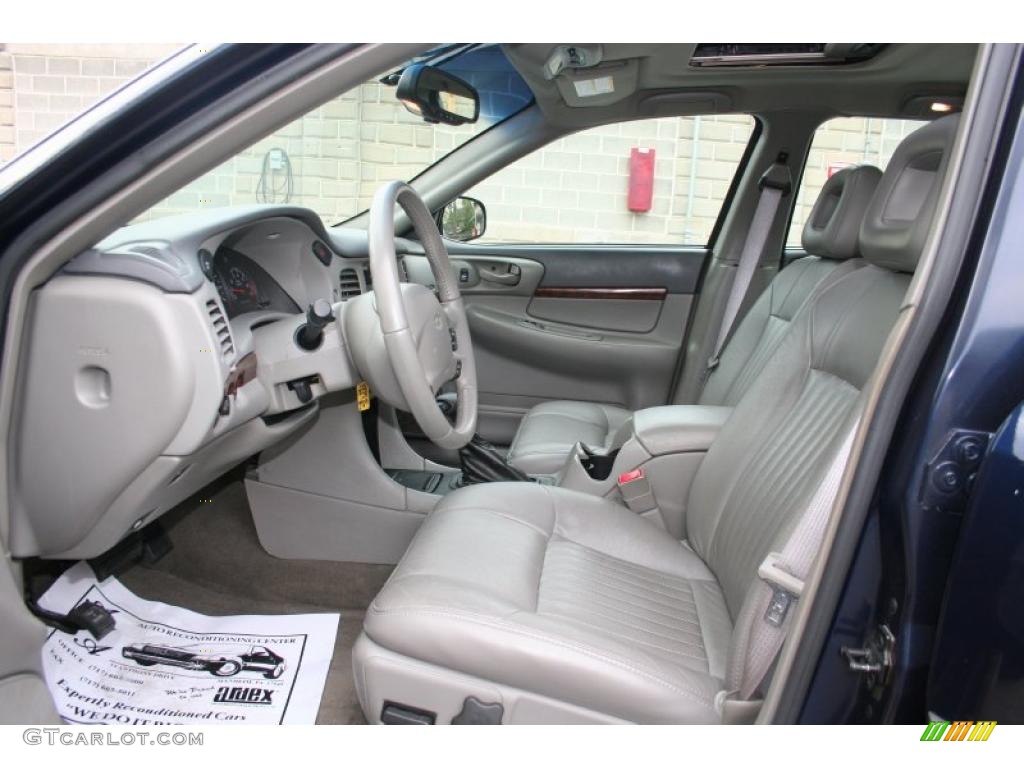2001 Impala LS - Navy Blue Metallic / Medium Gray photo #17