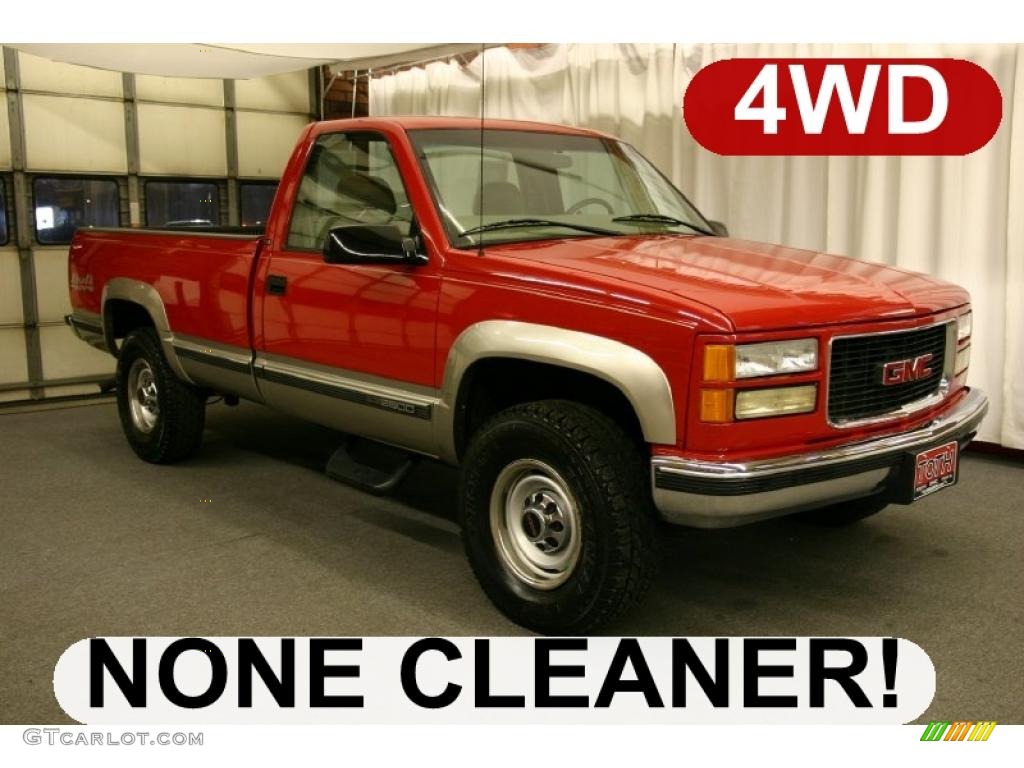 Fire Red GMC Sierra 2500