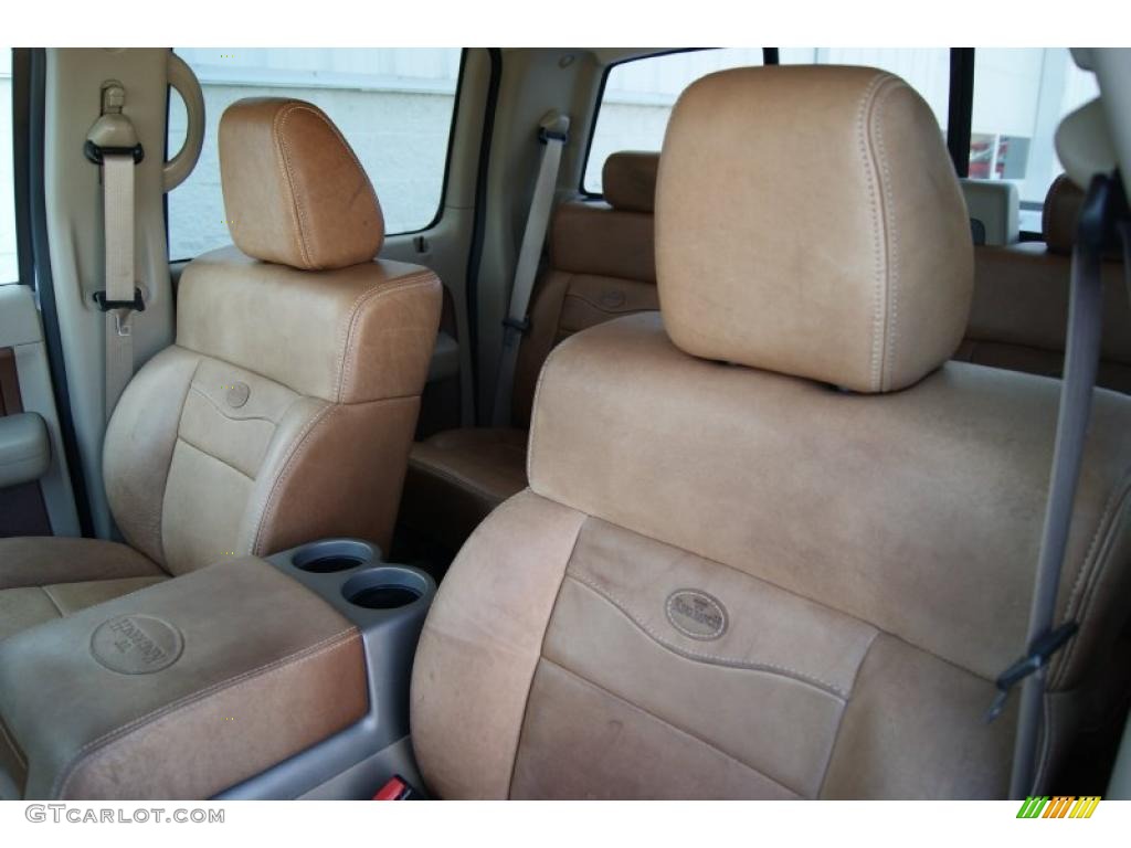 2006 F150 King Ranch SuperCrew 4x4 - Oxford White / Castano Brown Leather photo #15