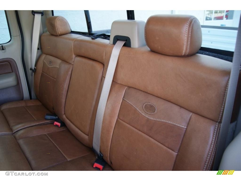 2006 F150 King Ranch SuperCrew 4x4 - Oxford White / Castano Brown Leather photo #18